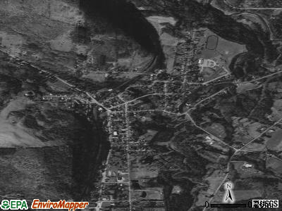 Cattaraugus satellite photo by USGS
