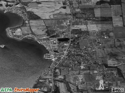 Union Springs satellite photo by USGS