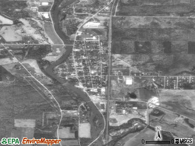 Saegertown satellite photo by USGS