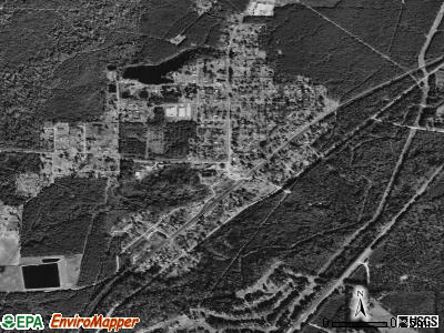 Clarks satellite photo by USGS