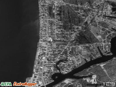Sylvan Beach satellite photo by USGS