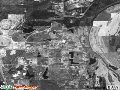 Sweet Home satellite photo by USGS