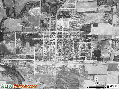 Cross Plains satellite photo by USGS
