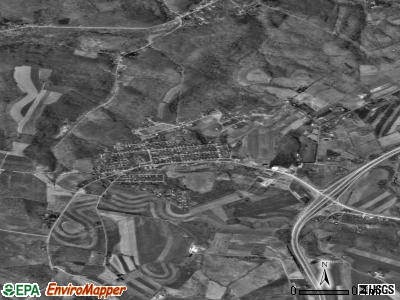 Jerome satellite photo by USGS