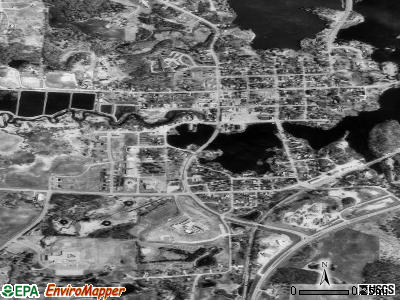 New London satellite photo by USGS