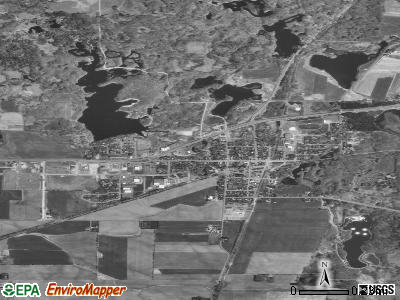 Lebanon satellite photo by USGS
