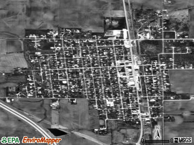 Wenona satellite photo by USGS
