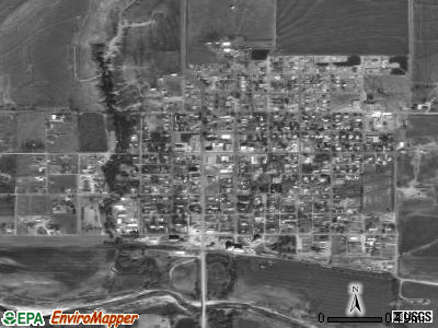 Hydro satellite photo by USGS