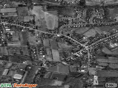 Trumbauersville satellite photo by USGS
