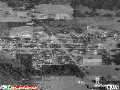 Yacolt satellite photo by USGS