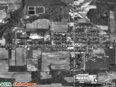 Elsie satellite photo by USGS