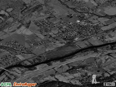 Otego satellite photo by USGS