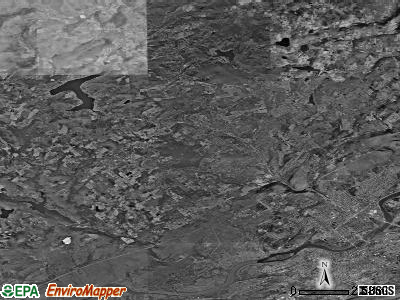 Back Mountain satellite photo by USGS