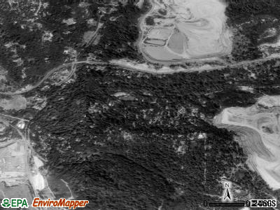 Felton satellite photo by USGS