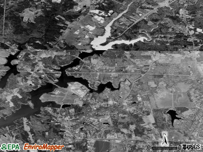 Woodlawn satellite photo by USGS