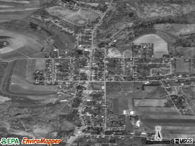 Carrolltown satellite photo by USGS