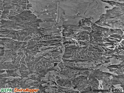 Angel Fire satellite photo by USGS