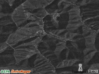 Wheelwright satellite photo by USGS