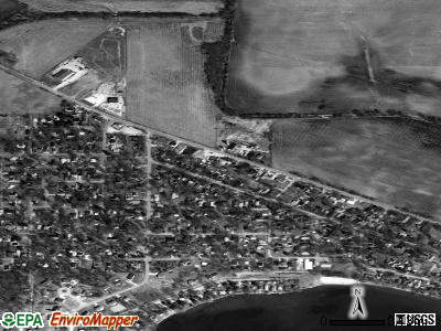 McCullom Lake satellite photo by USGS