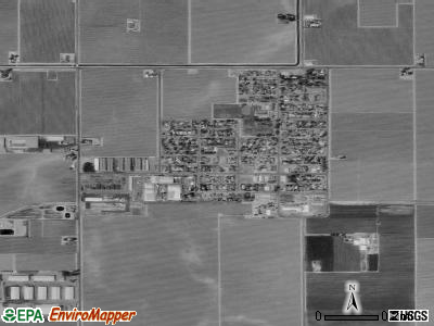 Biola satellite photo by USGS