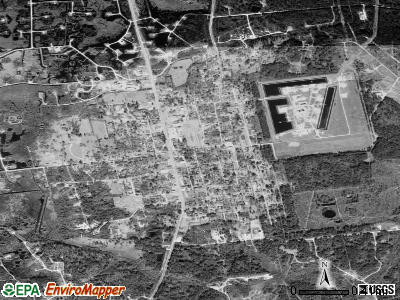 Carrizozo satellite photo by USGS