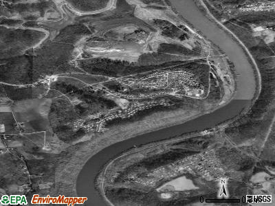 Nemacolin satellite photo by USGS