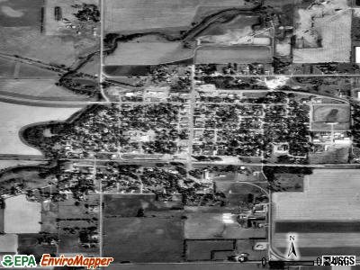 Parker satellite photo by USGS