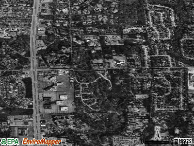 Bingham Farms satellite photo by USGS