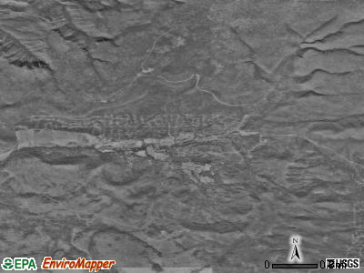Strawberry satellite photo by USGS