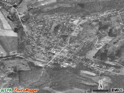 Brownville satellite photo by USGS