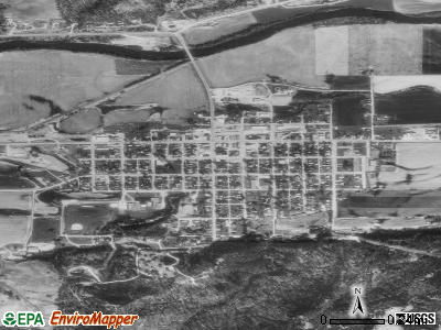 Houston satellite photo by USGS
