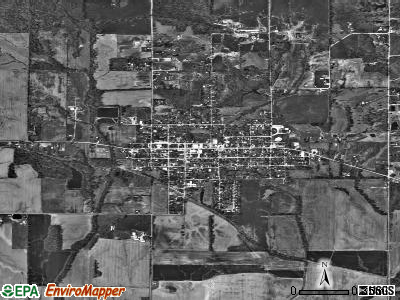 Galatia satellite photo by USGS