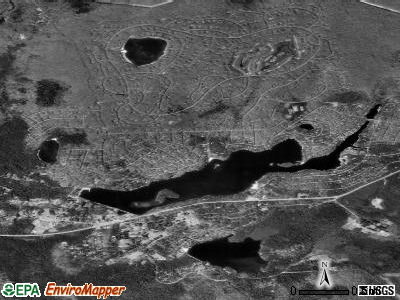 Pocono Pines satellite photo by USGS