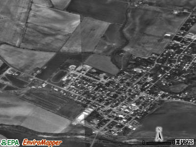 Frankfort satellite photo by USGS