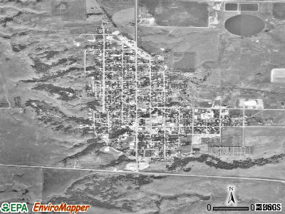 Wessington Springs satellite photo by USGS