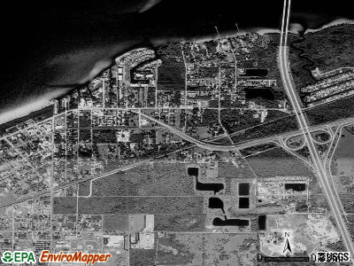 Solana satellite photo by USGS