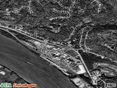 Taylorsville satellite photo by USGS