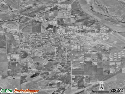 Vista West satellite photo by USGS