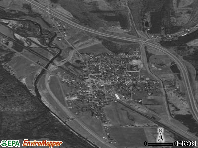 Avoca satellite photo by USGS