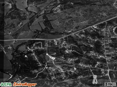 Kempner satellite photo by USGS