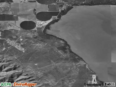 Saratoga Springs satellite photo by USGS