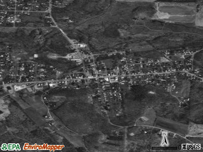 Waynesburg satellite photo by USGS