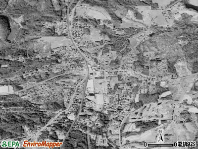 Maysville satellite photo by USGS