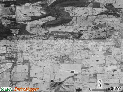 Coal Hill satellite photo by USGS