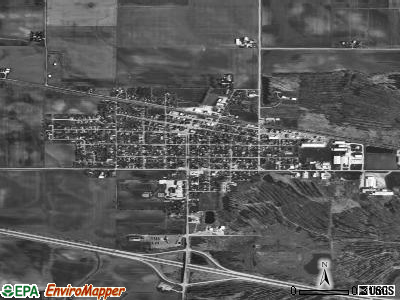 Atkinson satellite photo by USGS