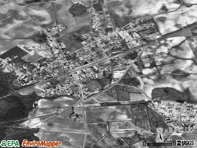 Mayesville satellite photo by USGS