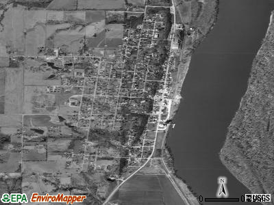 La Grange satellite photo by USGS