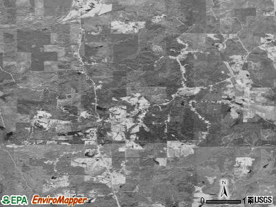 Conehatta satellite photo by USGS