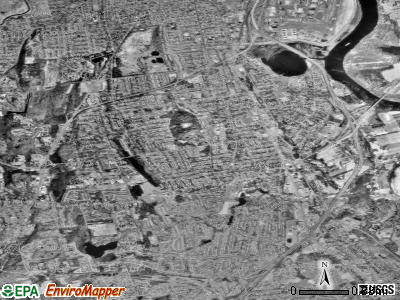 Wethersfield satellite photo by USGS