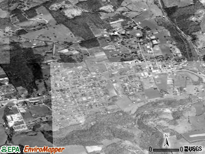Jonesville satellite photo by USGS